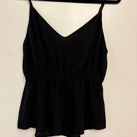 Aritzia Babaton Black V-neck Warren Cami - Picture 5 of 7